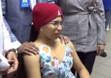 Dan alta médica a Jessica Bueno, sobreviviente del derrumbe en La Vega