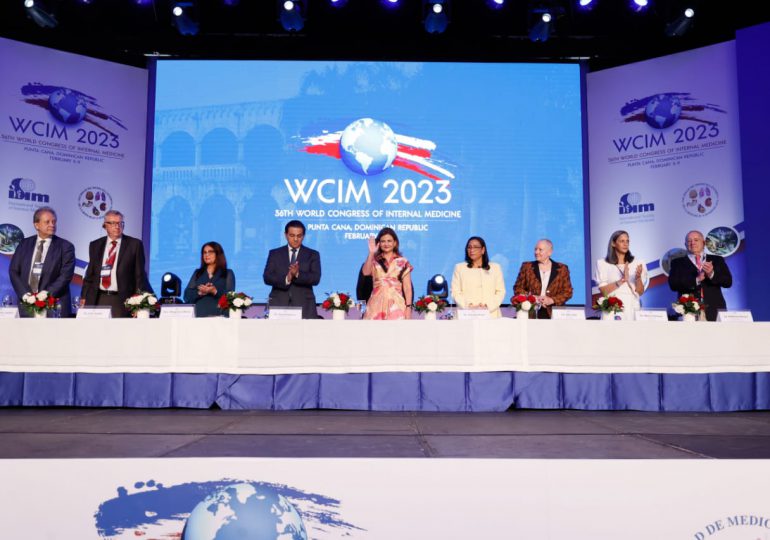 Vicepresidenta encabeza apertura del Congreso Mundial de Medicina Interna