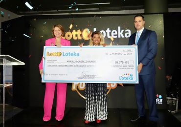 Trabajadora doméstica gana 55.9 millones de pesos con la Lotto Loteka
