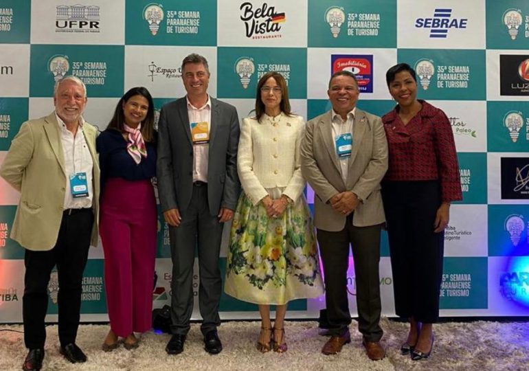 Embajada Dominicana en Brasil y el Ministerio de Turismo en la “Semana Turística Paranaense