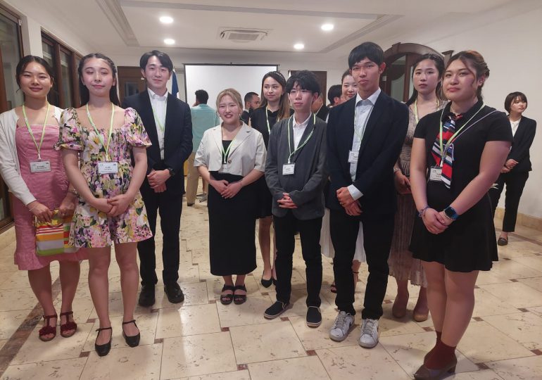 VIDEO | Jóvenes de Japón realizan recorrido por República Dominicana para intercambiar experiencias