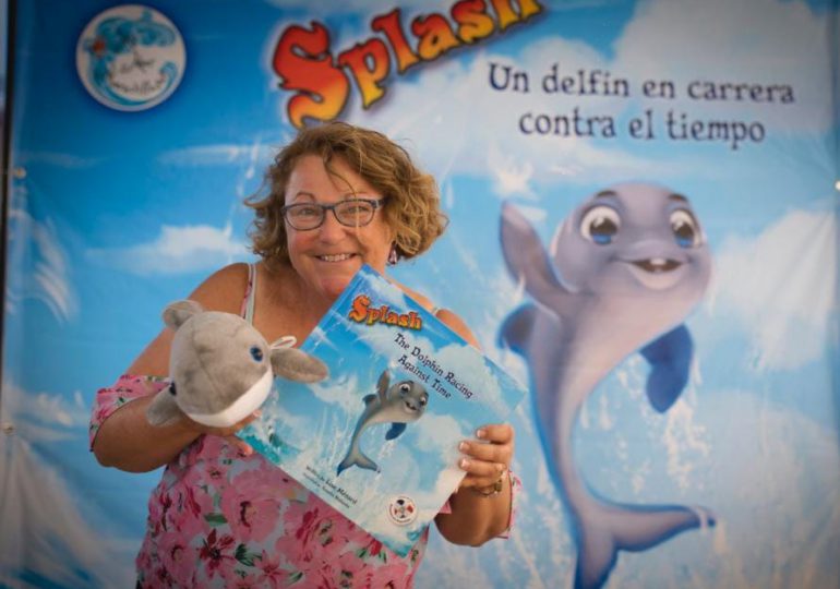 “Splash un delfín en carrera contra el tiempo”, el nuevo cuento infantil de la escritora Lise Ménard