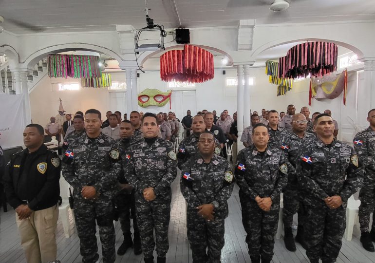 Mensaje de Reforma Policial llega a Dirección Regional Norte en Puerto Plata