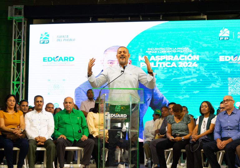 Diputado Eduard Espiritusanto anuncia sus aspiraciones a senador por La Romana