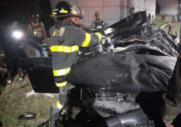 Tres fallecidos y una persona herida deja accidente de tránsito en Villa Altagracia