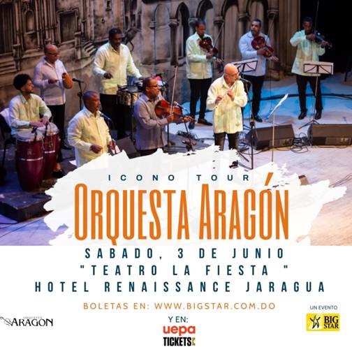 La Orquesta Aragón regresa a Santo Domingo este 3 de junio, con su Ícono Tour 2023