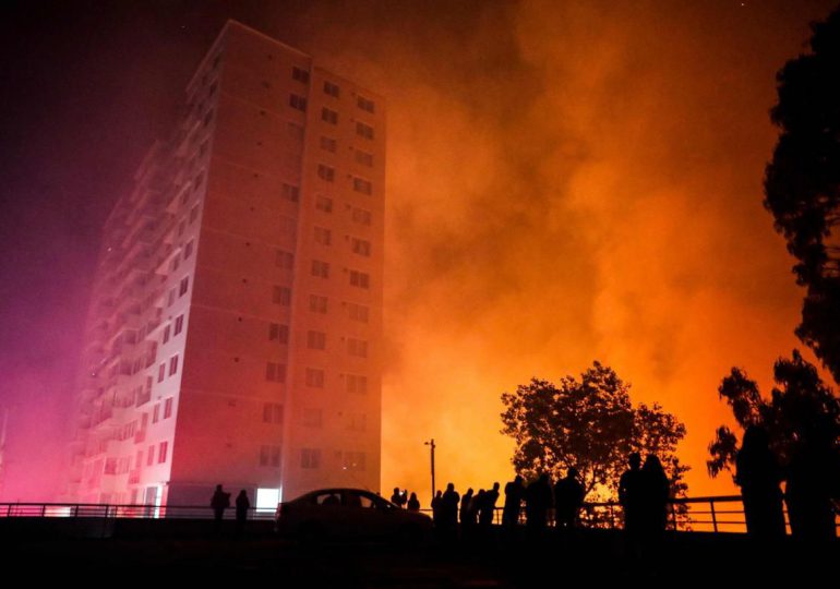 Más de 170 incendios en Chile dejan 9 heridos y más de 100 casas afectadas