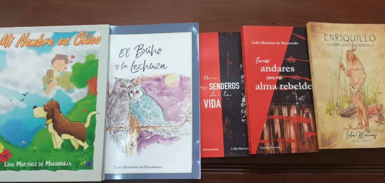 El MINERD incluye libros de Lidia Martínez de Macarrulla como texto de lectura en general