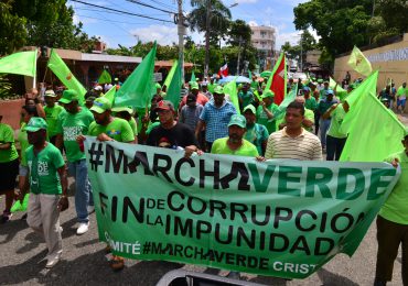Marcha verde estará en vigilia mañana frente al Palacio de Justicia de Ciudad Nueva