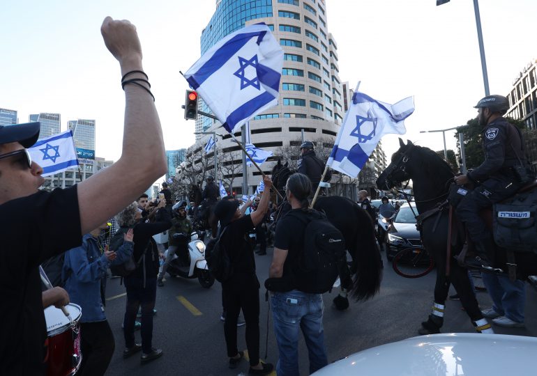 Nuevas protestas en Israel contra el proyecto de reforma judicial