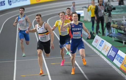 Warholm y Bol se coronan en 400 m en el Europeo en pista cubierta