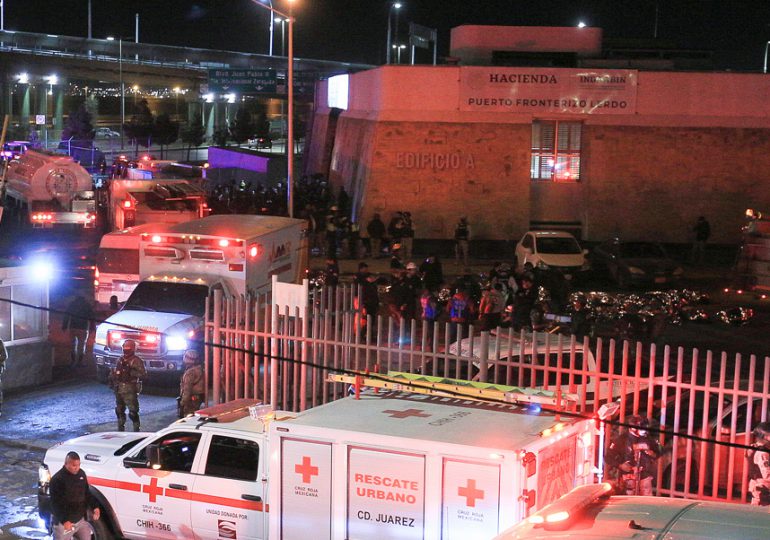 Detienen cinco presuntos responsables de incendio que mató 39 migrantes en México
