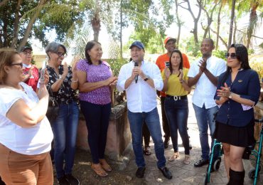 <strong>Abel Martínez deja iniciadas nuevas obras en seis comunidades de Santiago</strong>