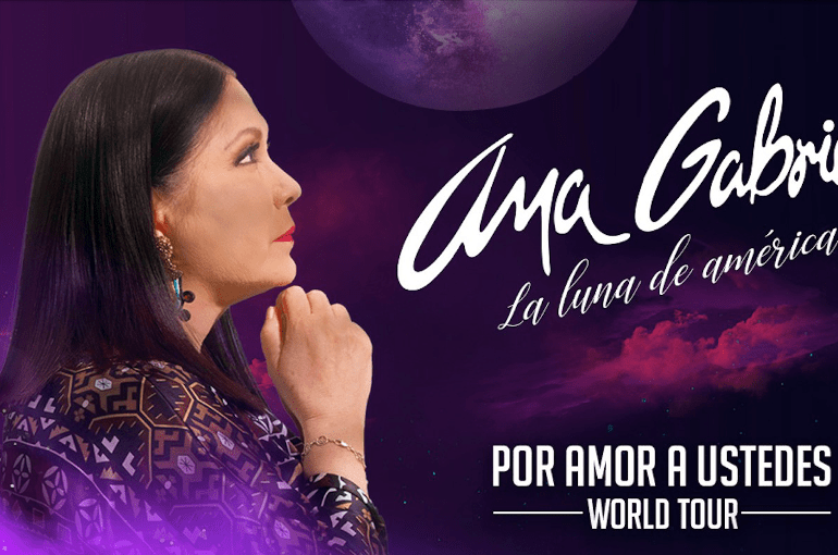Ana Gabriel traerá su gira “Por Amor A Ustedes” a la República Dominicana