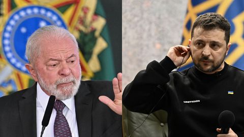 Lula habla con Zelenski y reitera su intención de que Brasil medie en conflicto con Rusia