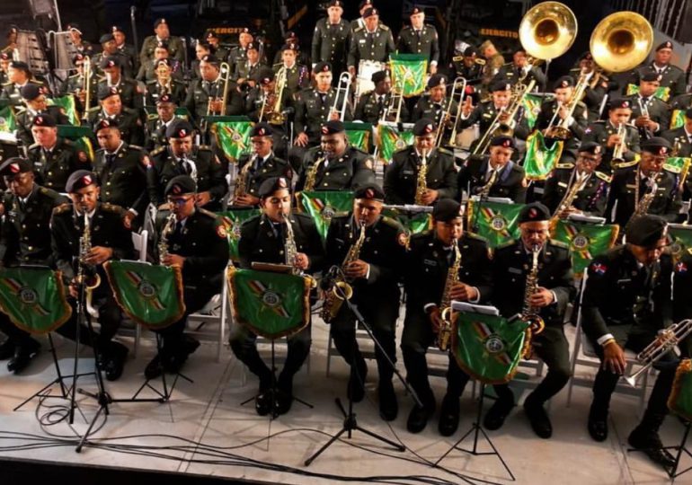 Banda de Música del Ejército llega a Jimaní para continuar serie de conciertos “Dominicana es mi Patria”