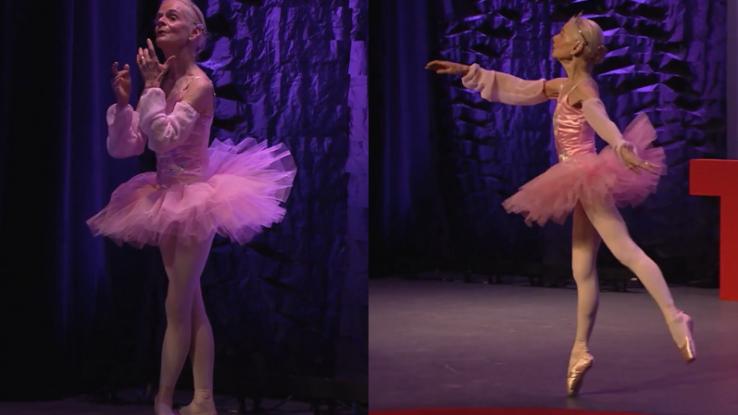 VIDEO | Suzelle Poole es la "bailarina de 82 años" que continúa brillando con sus zapatillas de punta
