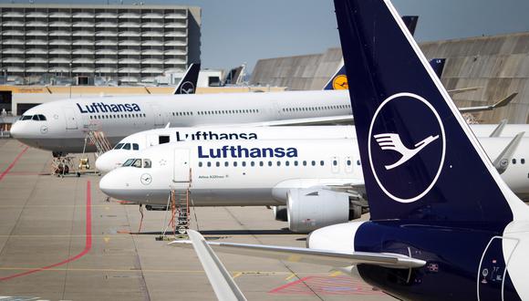 Más de 350 vuelos cancelados el lunes en Alemania por una huelga