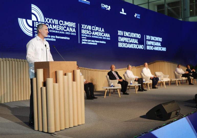 Rey Felipe VI clausura XIV Encuentro Empresarial Iberoamericano llamando por una puesta en común para la recuperación económica