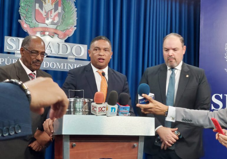 VIDEO | Senadores PLD abandonan la sesión y piden al MP investigar a Luis Abinader, José Paliza y a Raquel Peña