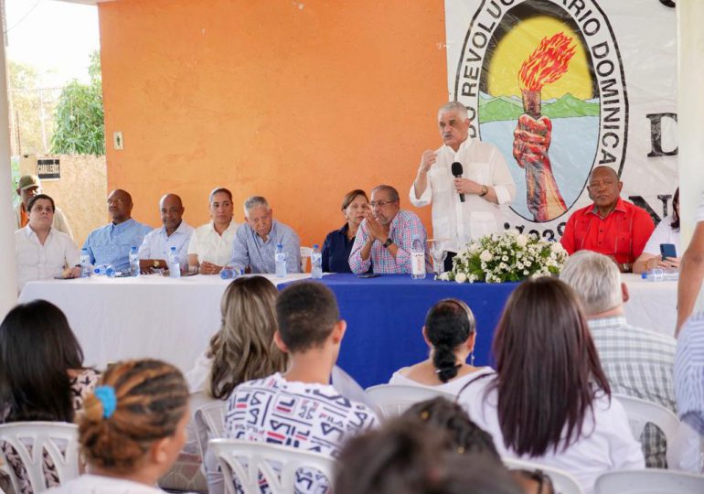 Miguel Vargas: “El PRD debe trabajar por la gente, los más necesitados y por una clase media que desaparece”