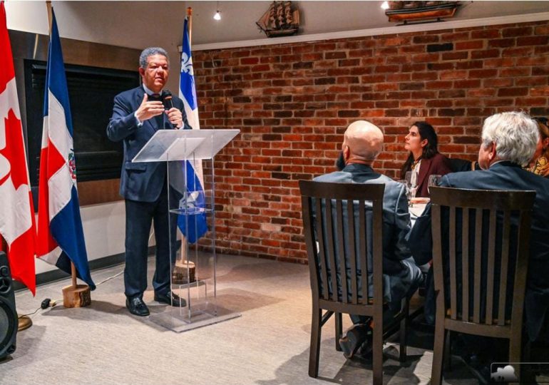 Cámara de comercio y Turismo de RD en Canadá organiza cena en honor a Leonel Fernández