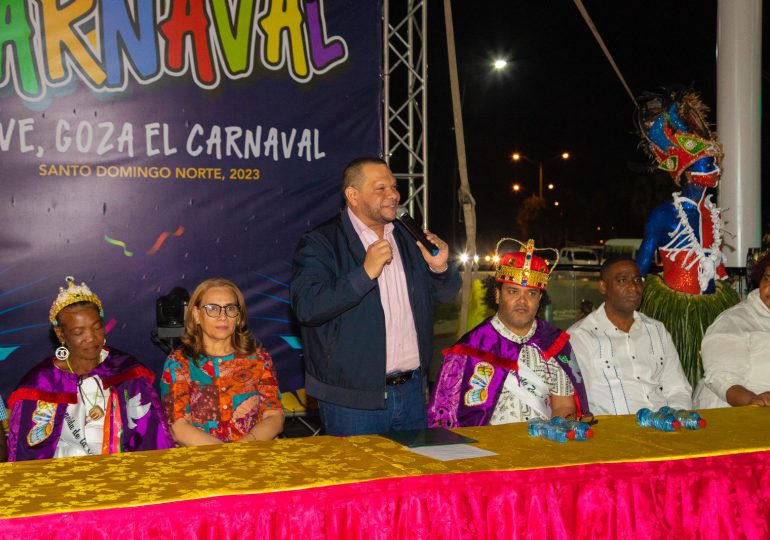 Alcalde Carlos Guzmán anuncia celebración de carnaval en Santo Domingo Norte 2023