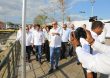 Gobierno inaugura primera etapa de saneamiento del arroyo Gurabo