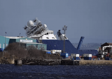FOTOS | Accidente en el puerto de Edimburgo deja más de 30 heridos tras el vuelco de un barco