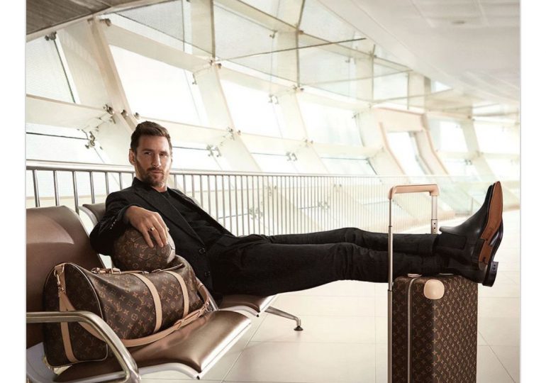 Lionel Messi modelo y protagonista solitario de la nueva campaña de Louis Vuitton