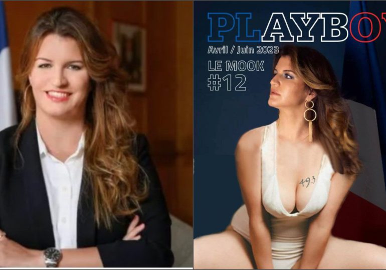 Secretaria de Estado francesa genera polémica al posar para Playboy