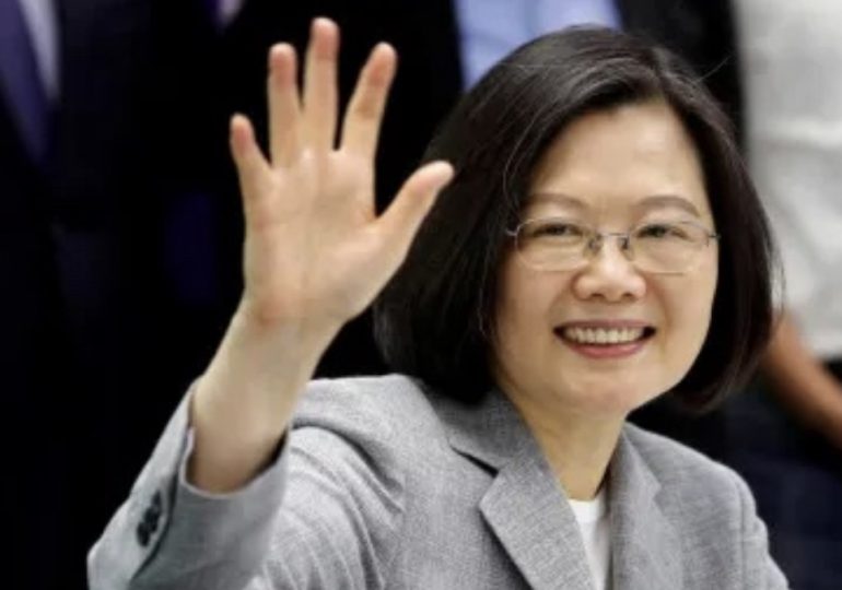 Presidenta de Taiwán agradece apoyo a la libertad de su país