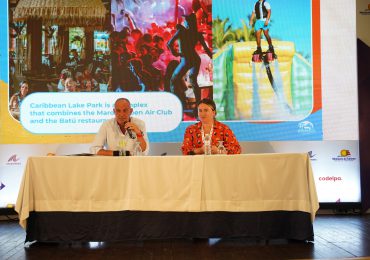 Presentan atractivo Caribbean Lake Park en feria turística de Asonahores DATE 2023