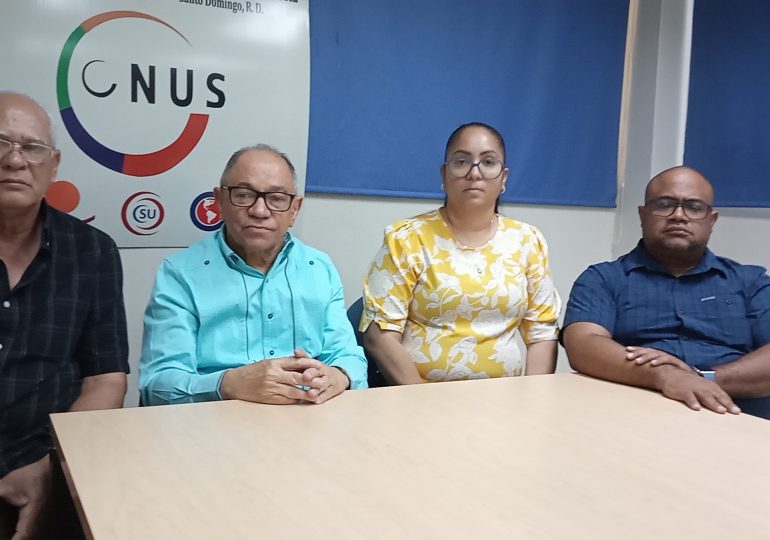 CNUS ratifica convocatoria a trabajadores a participar en acto Día del Trabajo