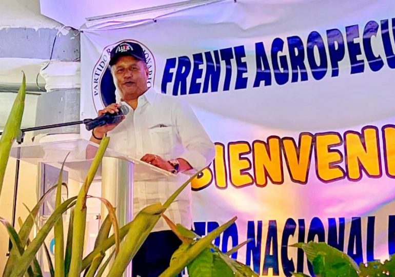 Frente Agropecuario del PRM pide cuatro años más al presidente Abinader