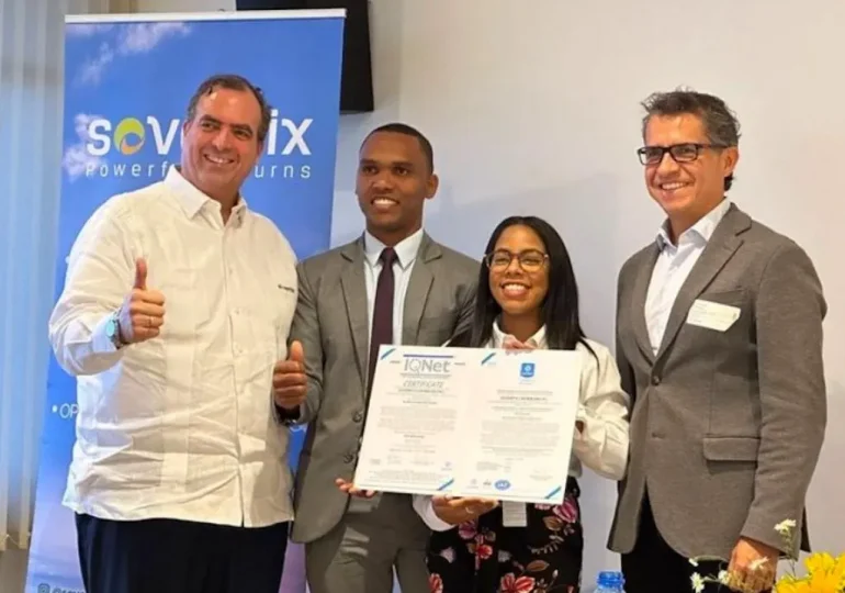 Soventix Caribbean recibe la certificación ISO 9001 para su sistema de gestión de calidad