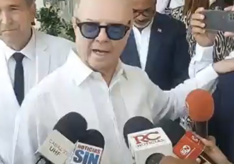 VIDEO | Hipólito Mejía rechaza llamado a paro en el Cibao dice en RD se come más barato que en otros países