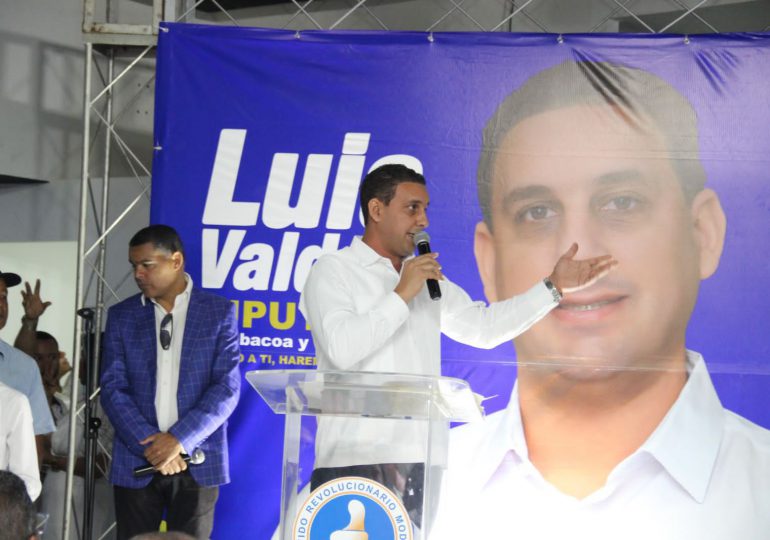 Luis Valdez lanzó precandidatura a diputado por Jarabacoa y Constanza