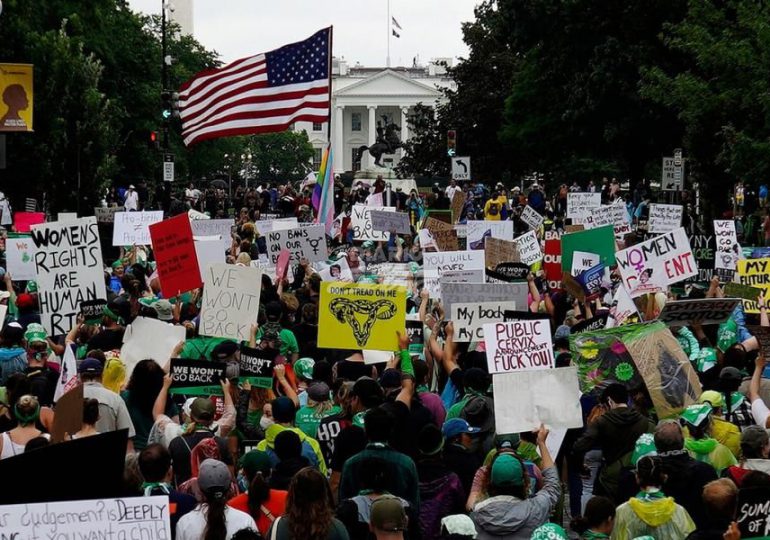 Marcha multitudinaria en Washington por el derecho al aborto