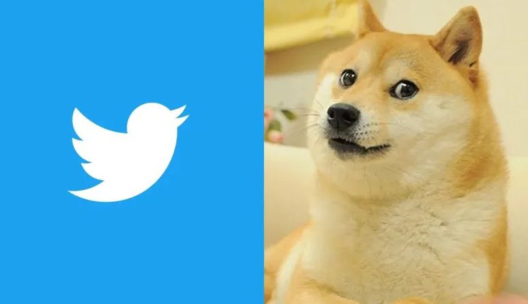 Elon Musk cambia el logo de Twitter por el de Dogecoin