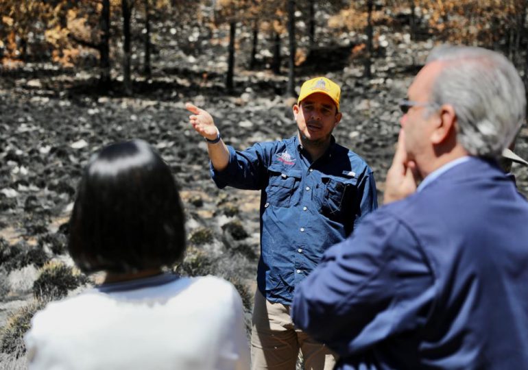 Abinader anuncia plan de acción para regenerar zonas afectadas por incendios