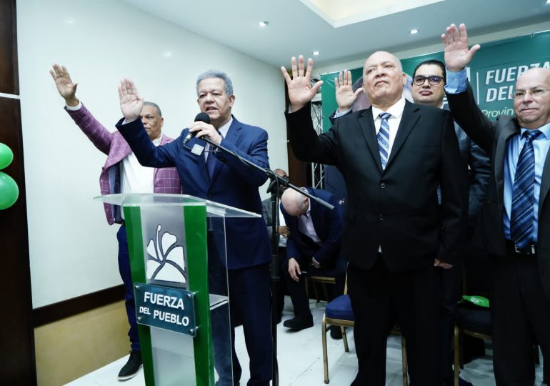 VIDEO | Fuerza del Pueblo encabezará un “gran frente opositor” en juramentación de Silvio Durán
