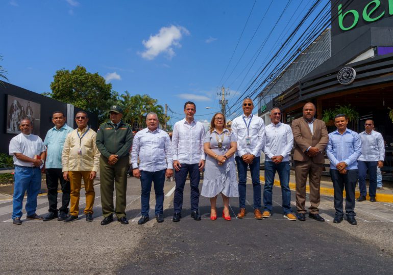 Hugo Beras lanza Proyecto Nacional Intersecciones Seguras en Santiago