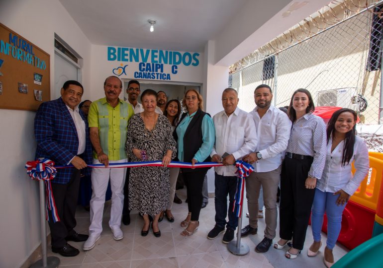 Inauguran CAIPI en sector Canastica, San Cristóbal