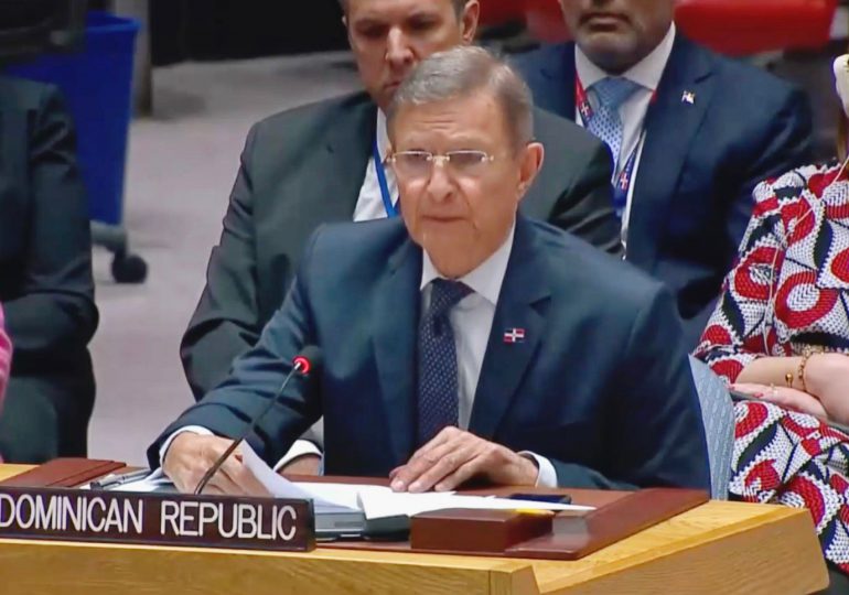 Roberto Álvarez ante Consejo de Seguridad ONU: "Estamos presenciando hoy la disolución del Estado haitiano"