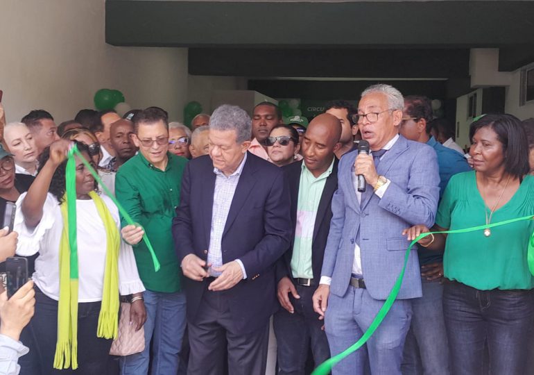 VIDEO | Fuerza del Pueblo inauguran local político en Villa Juana