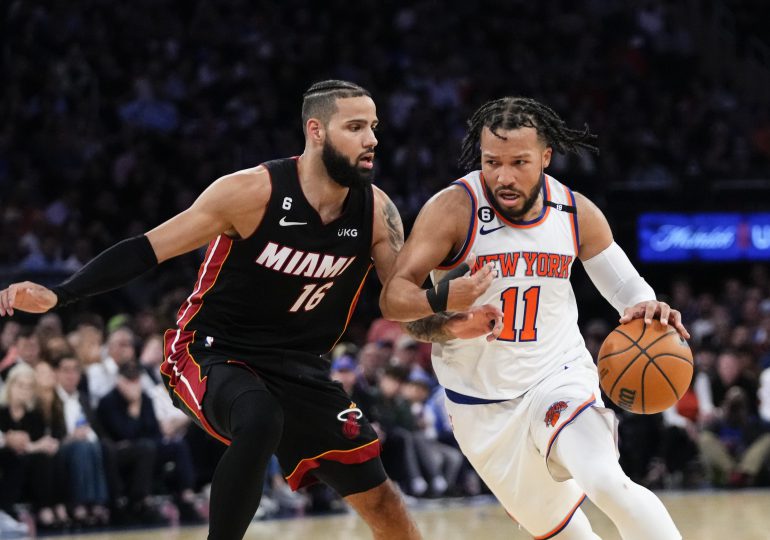 <strong>Los Knicks se mantienen con vida ante Miami gracias a un estelar Brunson</strong>