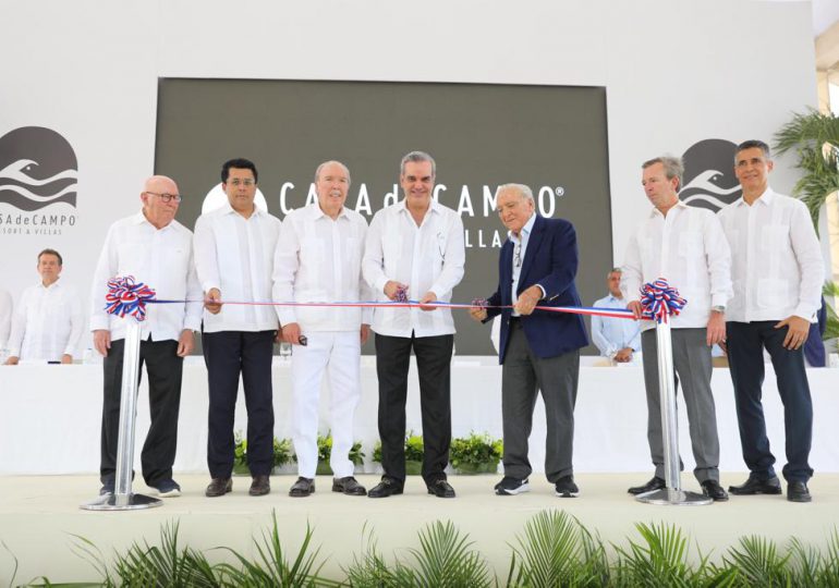 Luis Abinader inaugura nuevo hotel suites con inversión aproximada de RD$5 mil millones en Casa de Campo