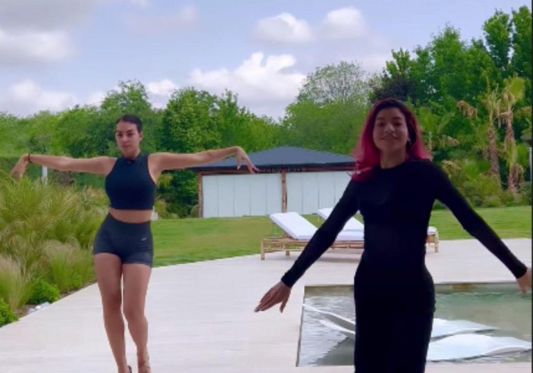 VIDEO | Georgina Rodríguez baila bachata al ritmo de Romeo Santos