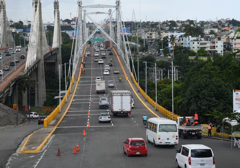 Obras Públicas cierra esta semana pasos a desnivel y puentes por mantenimiento en el GSD